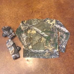 Boys camo shirt